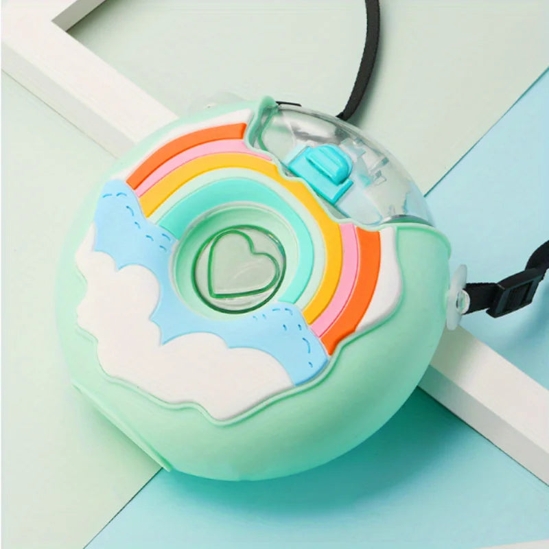Donut-Shaped Leakproof BPA Free Sports Water Bottle B170540