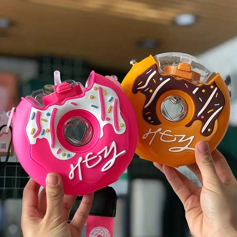Donut-Shaped Leakproof BPA Free Sports Water Bottle B170540