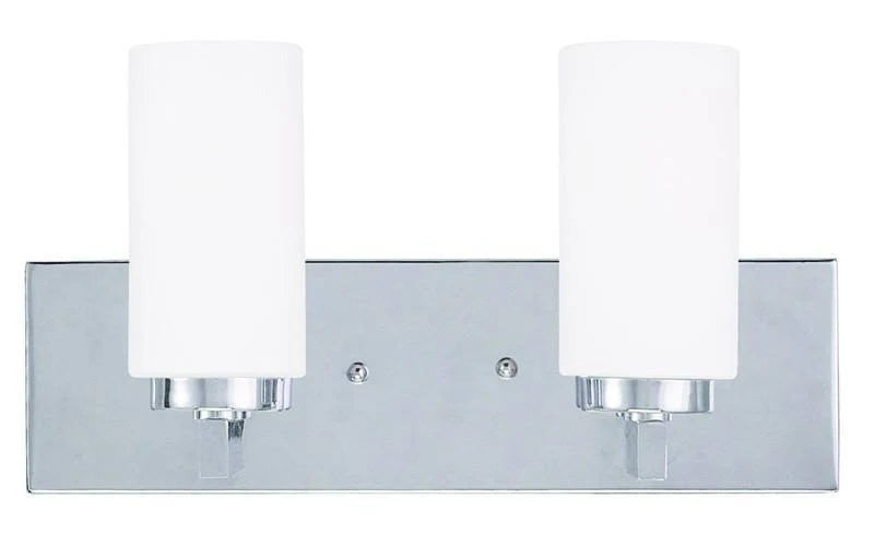2-Light Chrome Bath Light Q2971