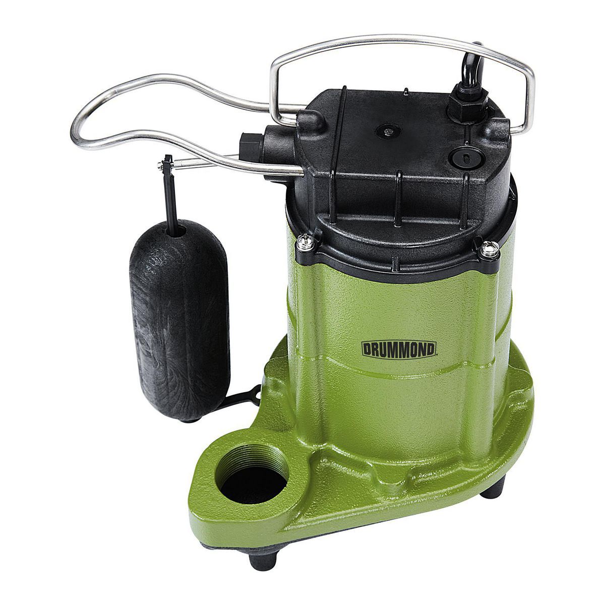 1/2 HP Submersible Sump Pump with Vertical Float Switch 4400 GPH F8821