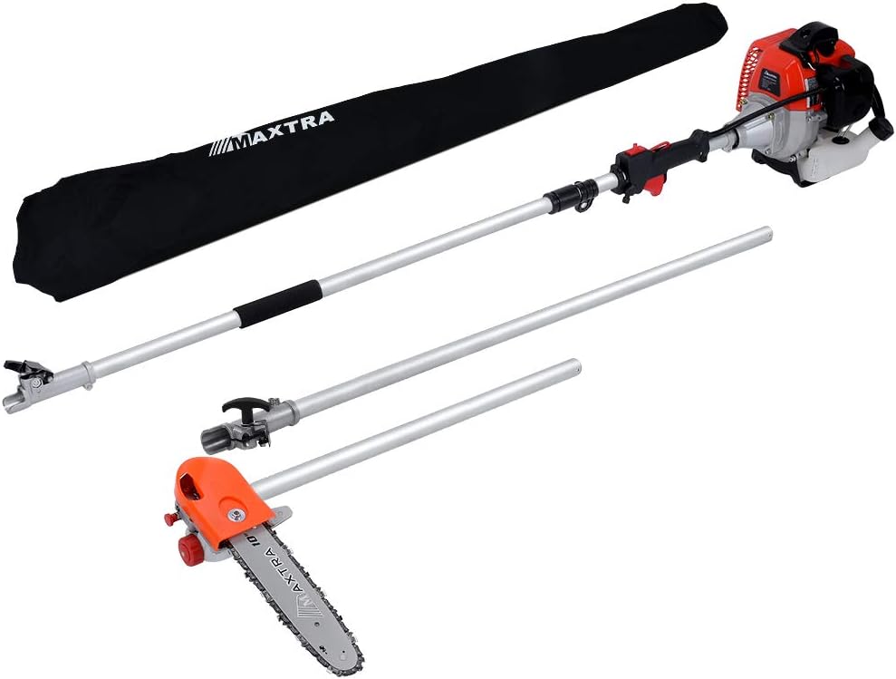 10 inch Gas Cordless Pole Saw with 3.6ft Extension D95885