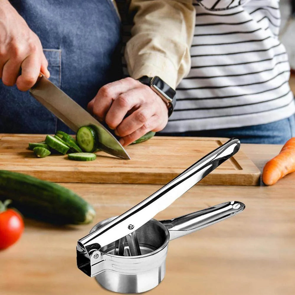 Stainless Steel Potato Ricer and Masher K677358
