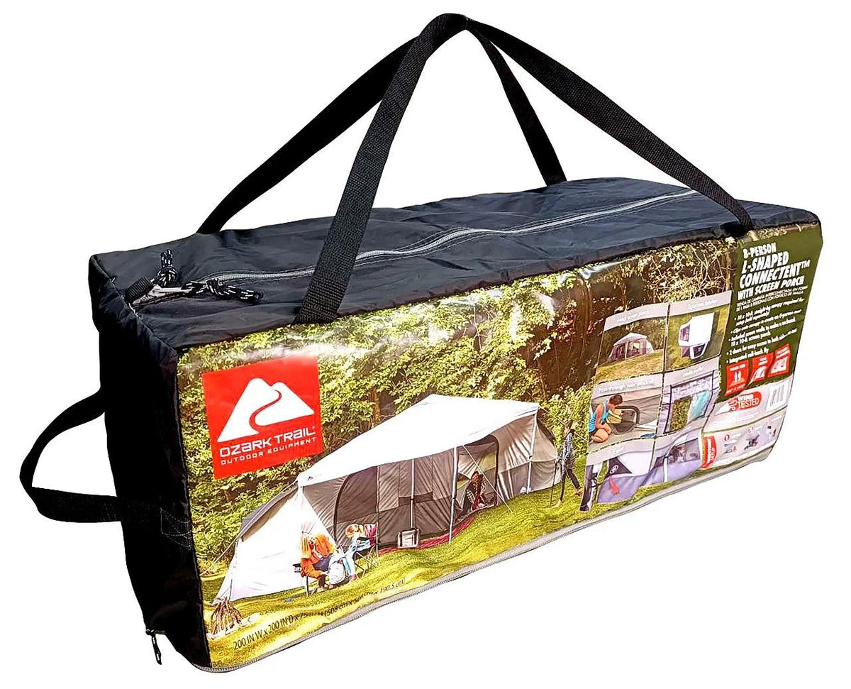 8-Person Connect Tent with Screen Porch R536