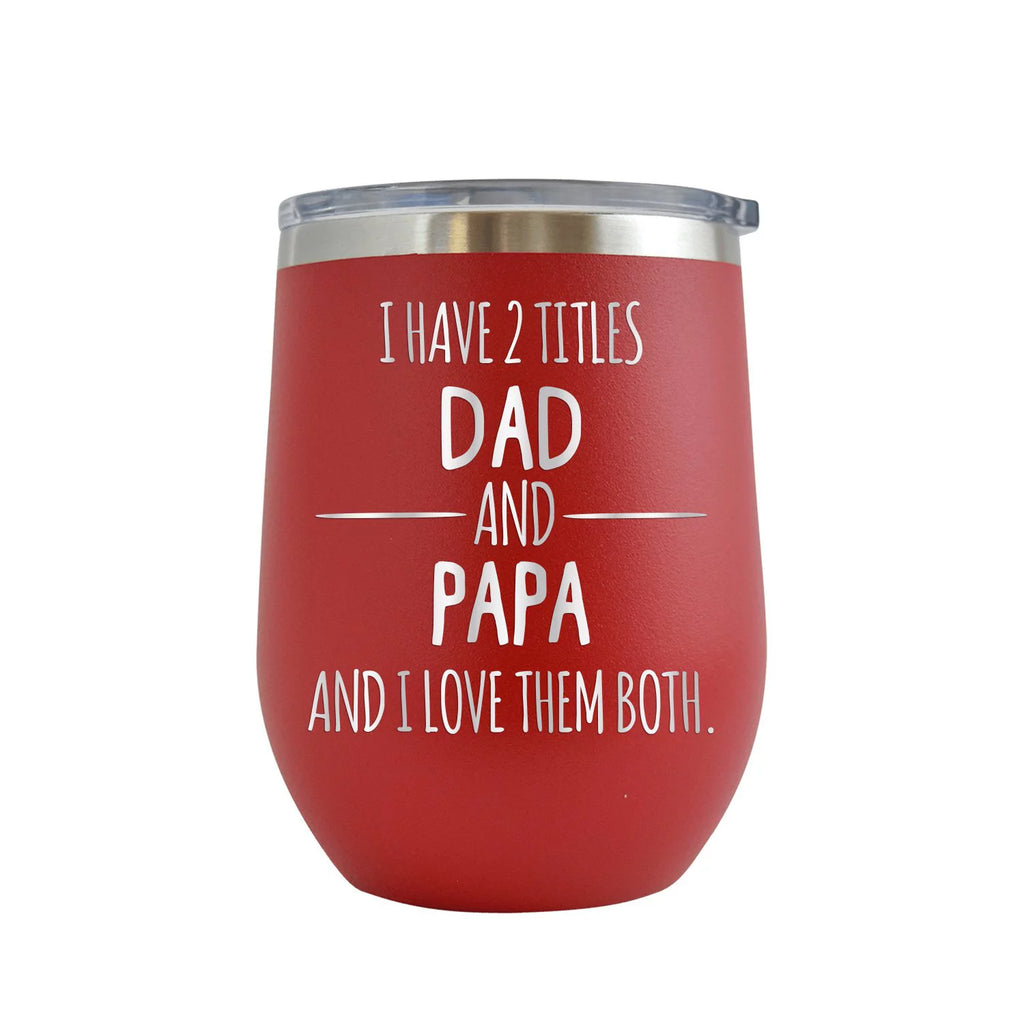 12 oz Engraved Red Wine Cup Y77429