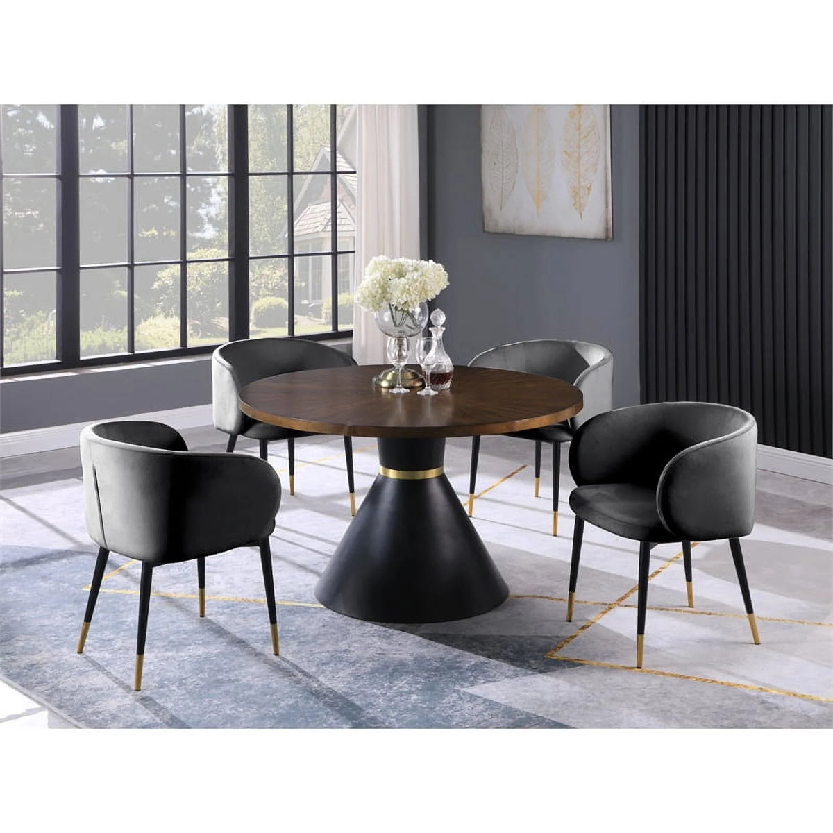 5 Piece Round Dinette Set P419498