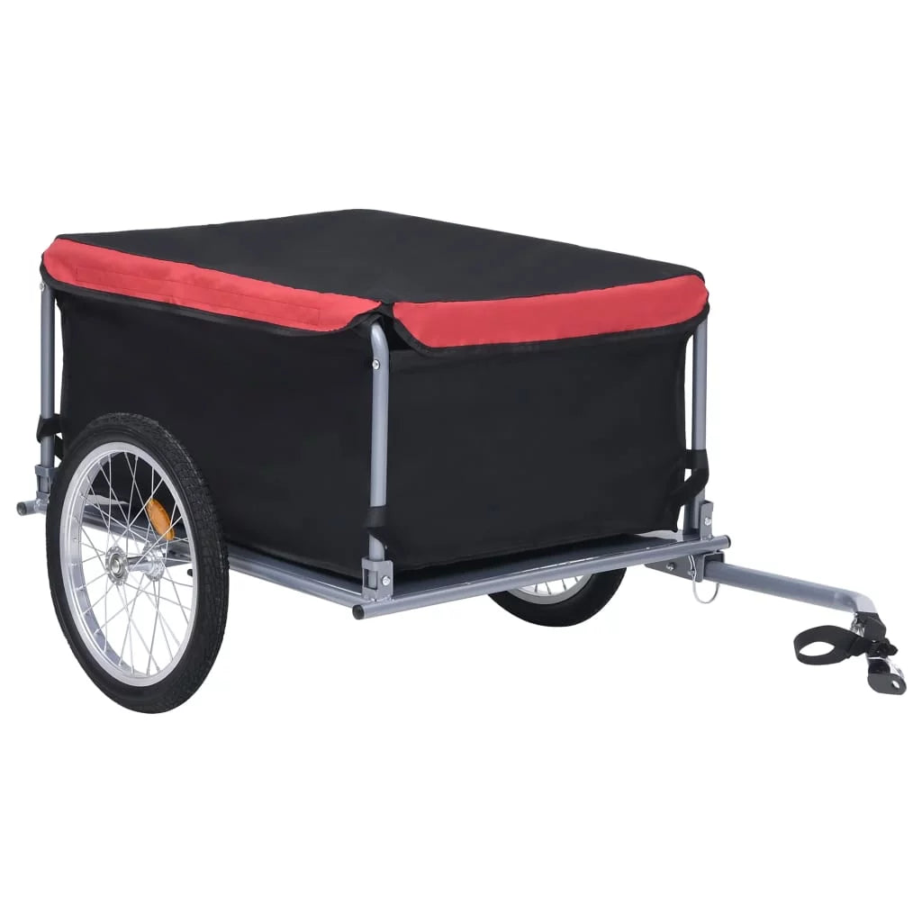 Bike Trailer Bicycle Cargo Trailer Steel and Polyester B210626