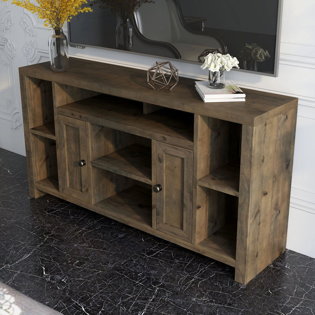 Modern Rustic TV Stand for 70 inch TV A241