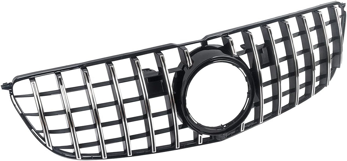 Chrome Black Front Grille Grill Z351