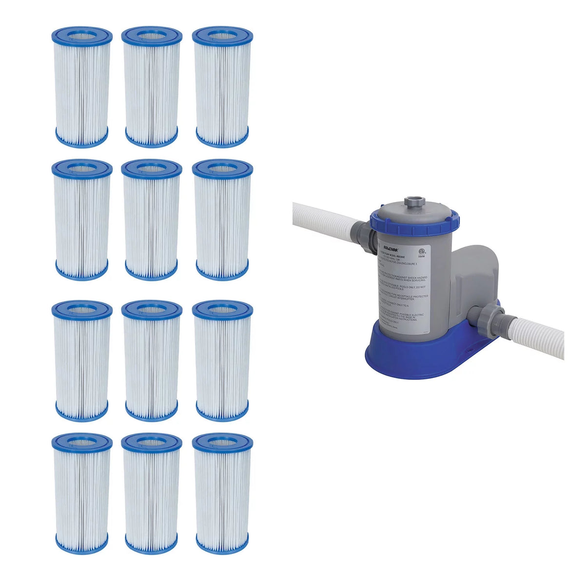 Pool Filter Pump Cartridge 12 Pack E945