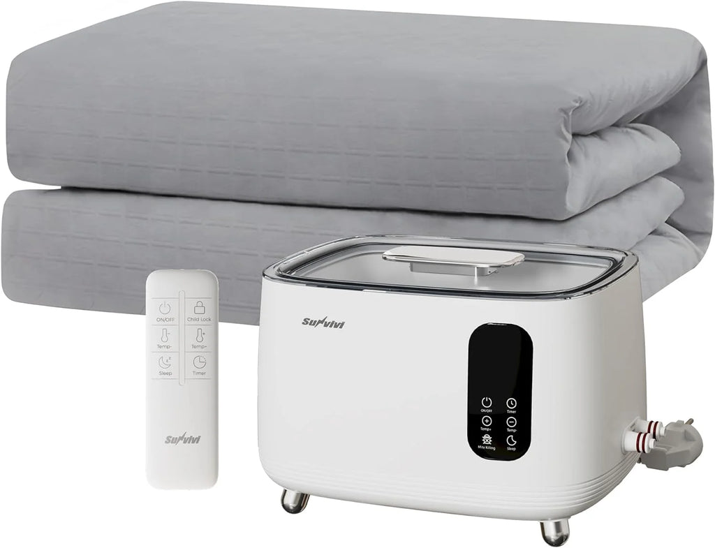 Water Heated Mattress Pad, 77" x 57" Machine Washable R22256