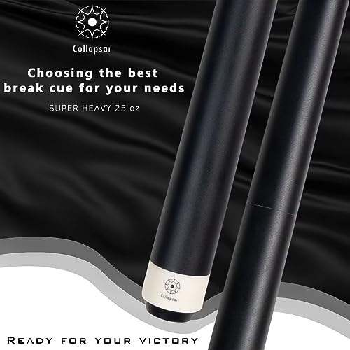 25 oz 3 Piece Pool Cue 14mm Phenolic Tip G2272