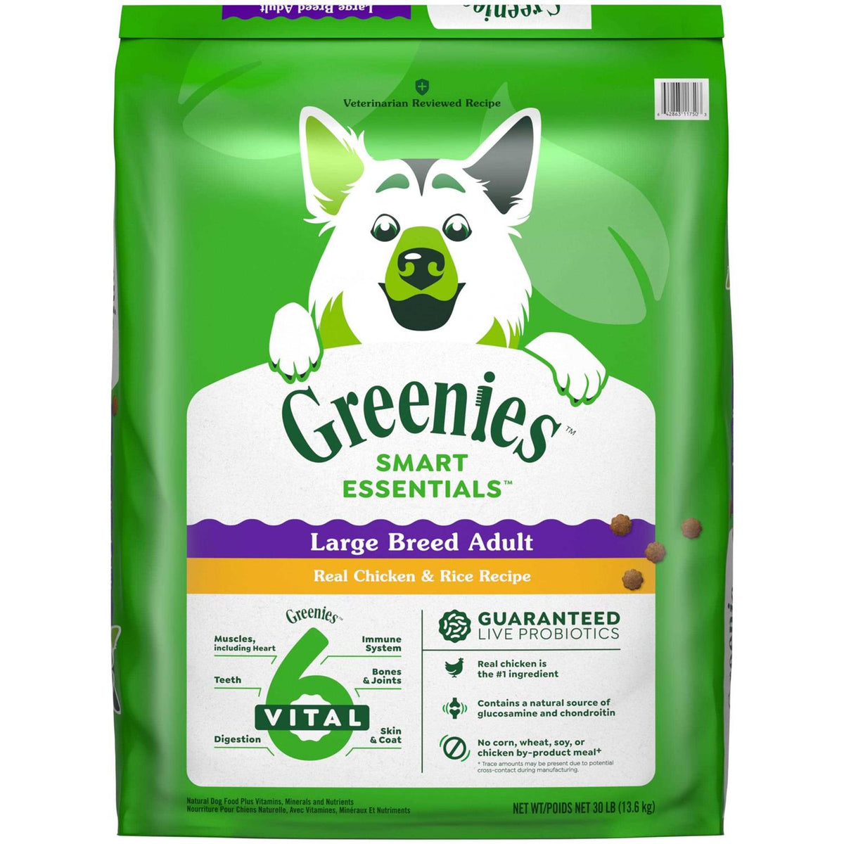 High Protein Real Chicken & Rice Dry Dog Food Y733070