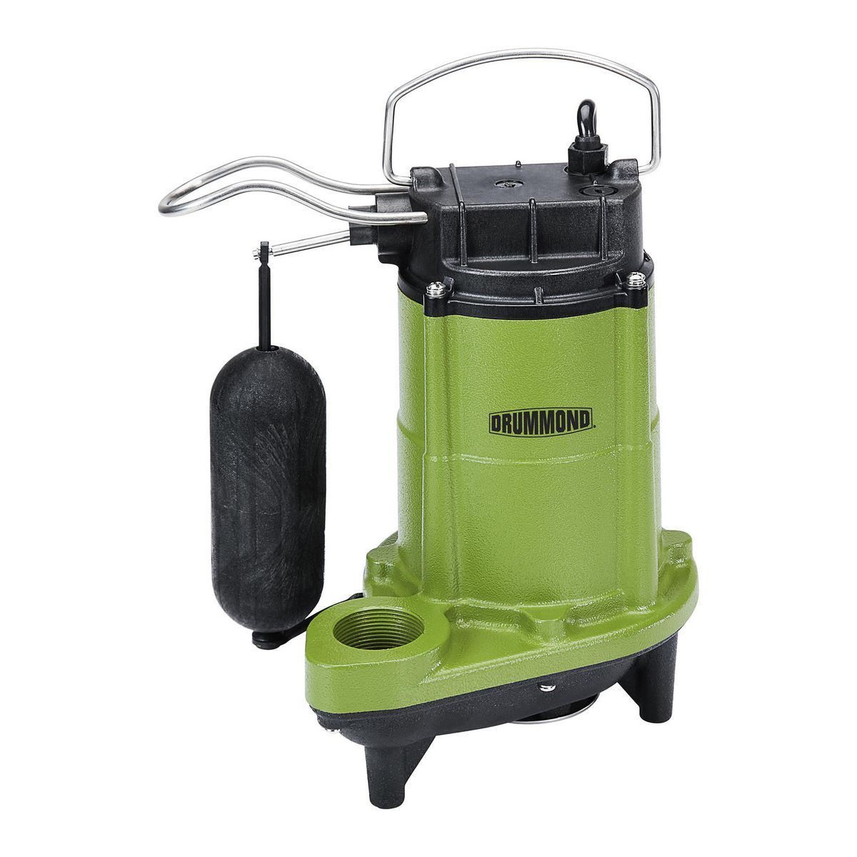 1/2 HP Submersible Sump Pump with Vertical Float Switch 4400 GPH F8821