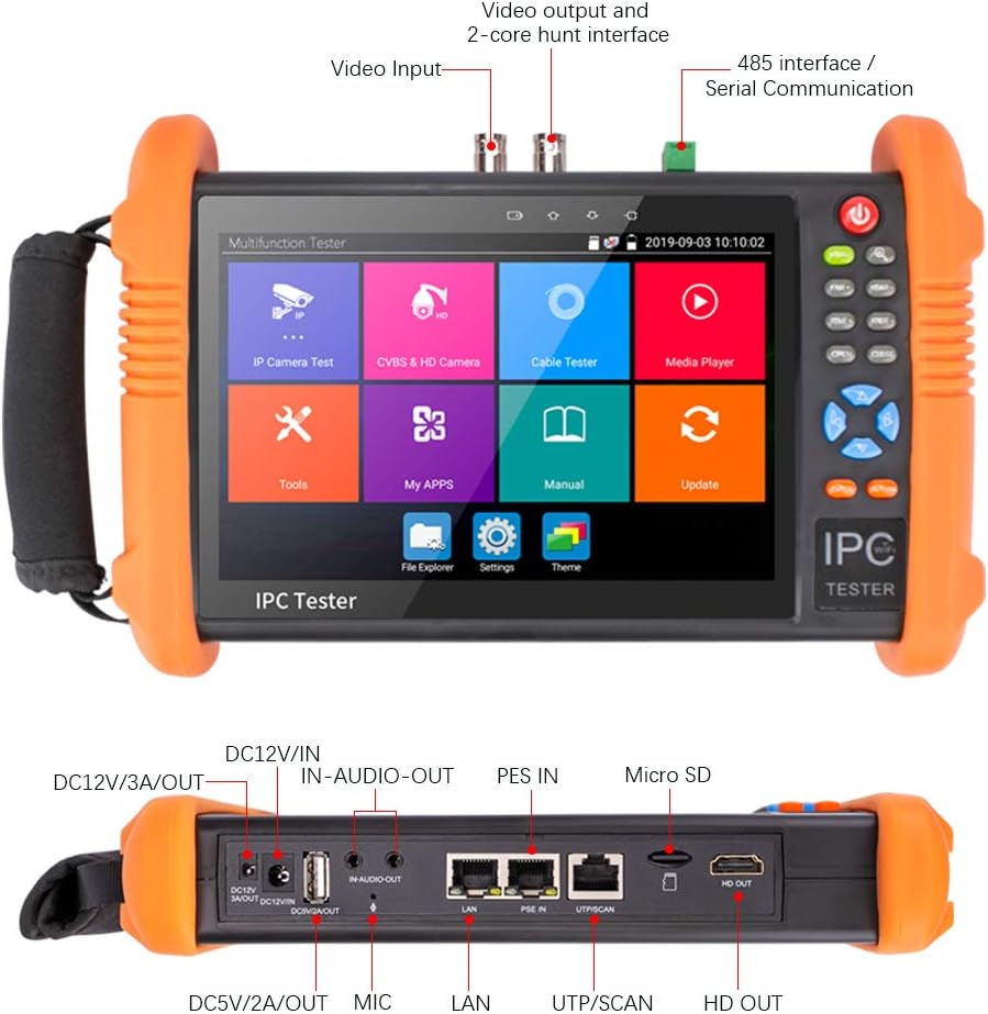 7 Inch IPS Touch Screen CCTV Tester I79133