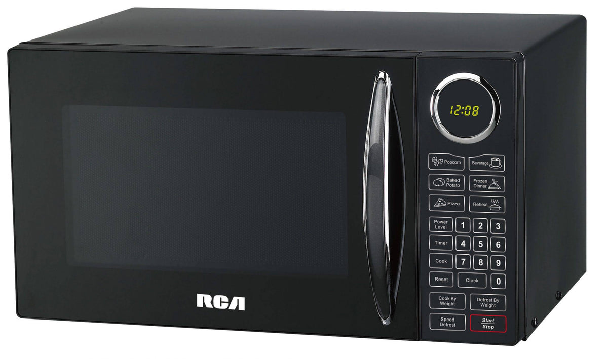 0.9 Cu ft Black Microwave I198119