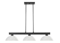 Matte Black 3 Light Billiard Light C45874