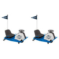 Blue Motorized Drifting Cart (2 Pack) X181