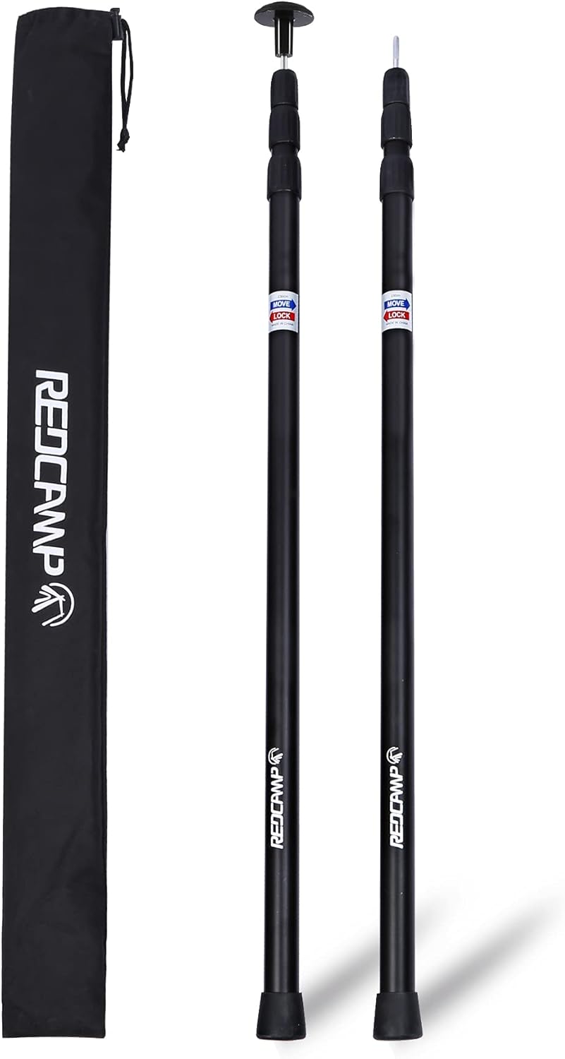 Set of 2 Adjustable Aluminum Tent Poles Y890166