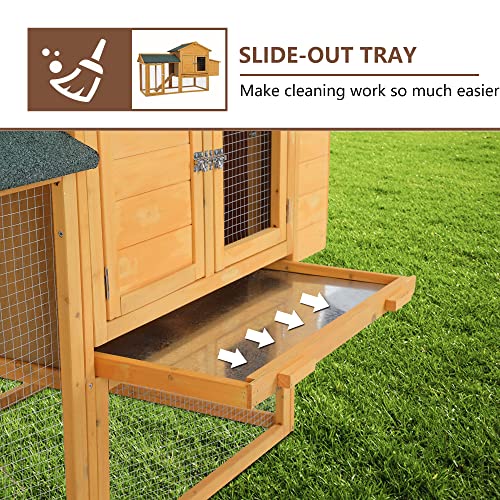 66 Inch Wood Chicken Coop L3531