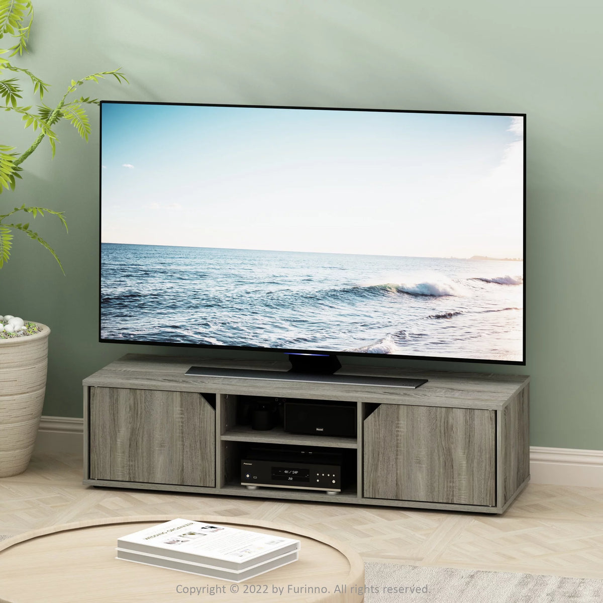 French Oak TV Stand up to 55 Inch E163