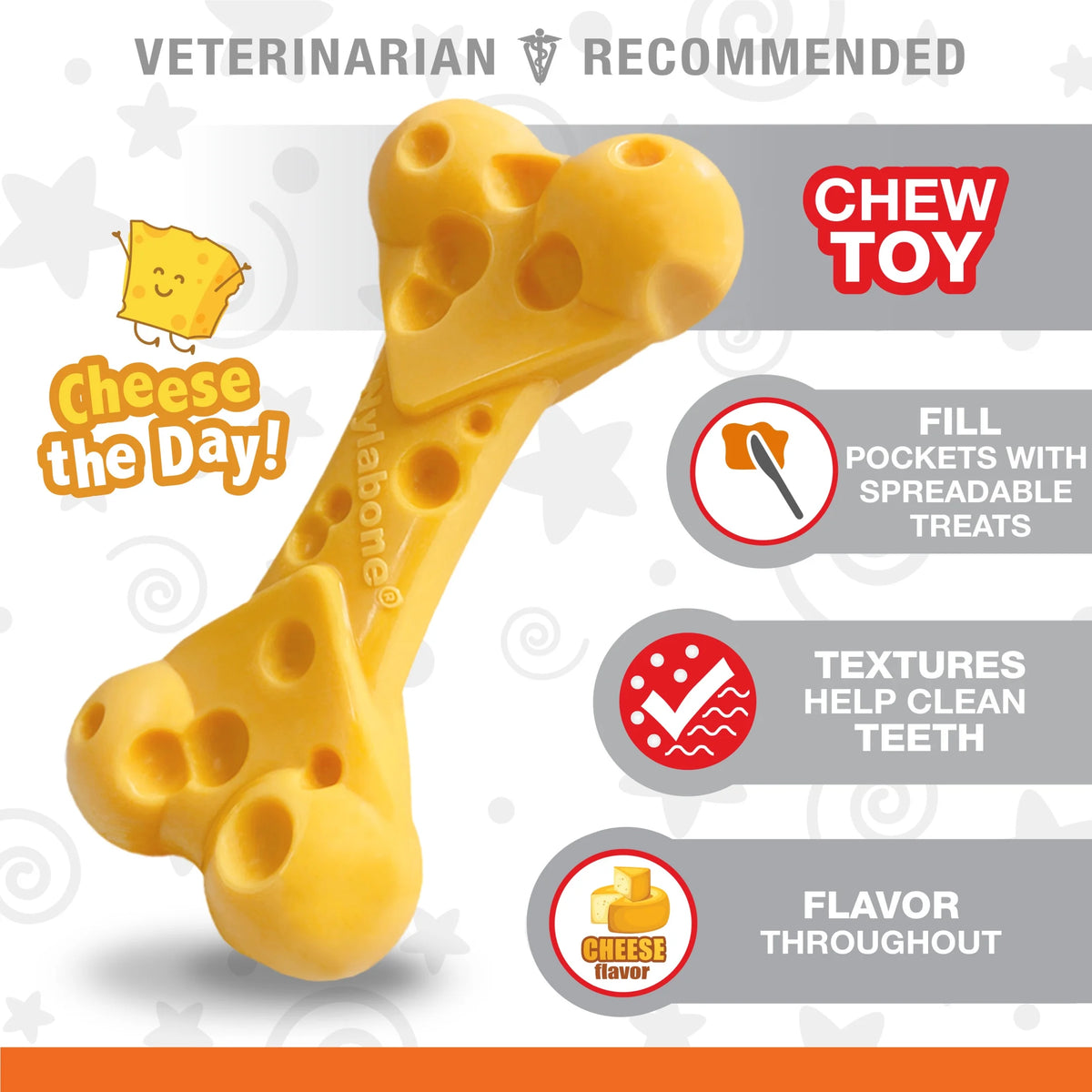 Cheese X-Large Dog Toy S390
