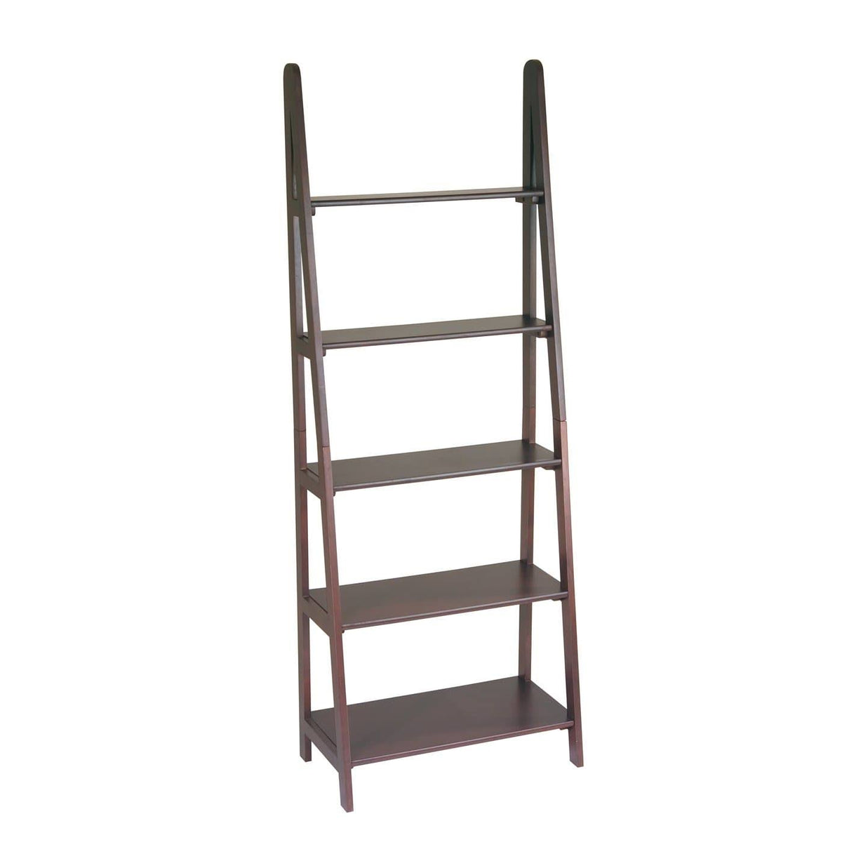 Espresso Ladder Bookcase G838332