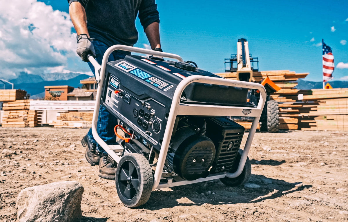 6580-Watt Portable Generator with Electric Start G471