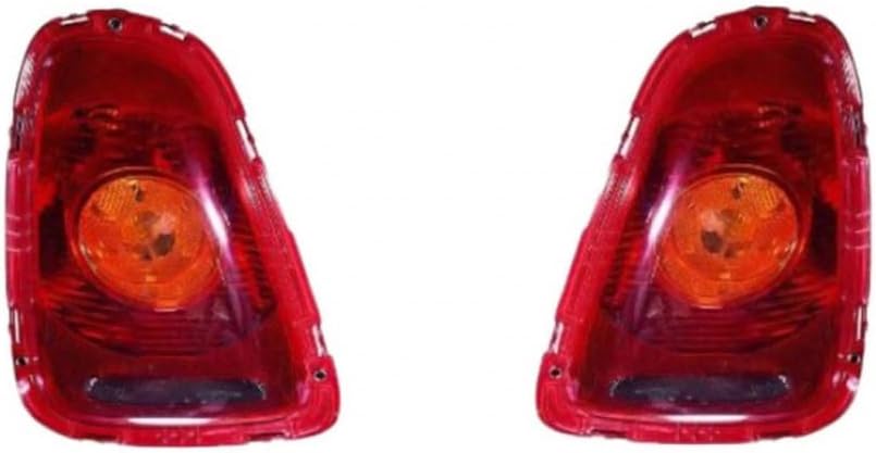 Tail Light Pair with Amber Lens R72087