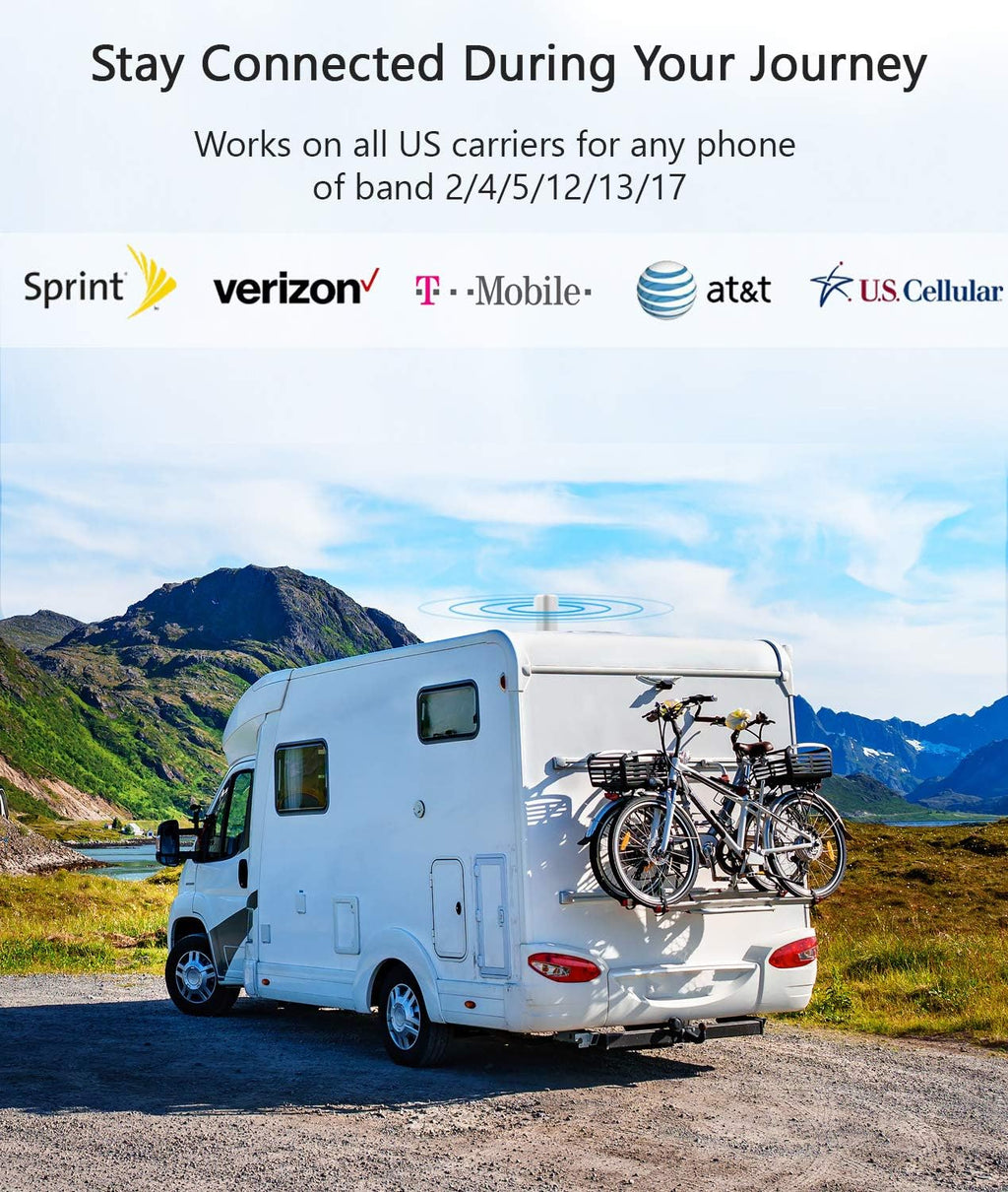 5 Band Cellular Signal Booster for RV K51605