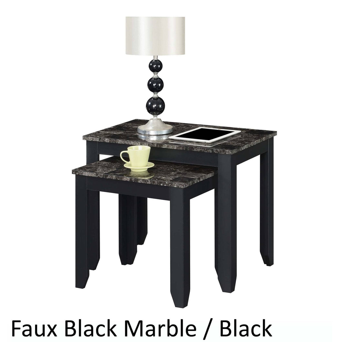 Brown Nesting End Table Q85508