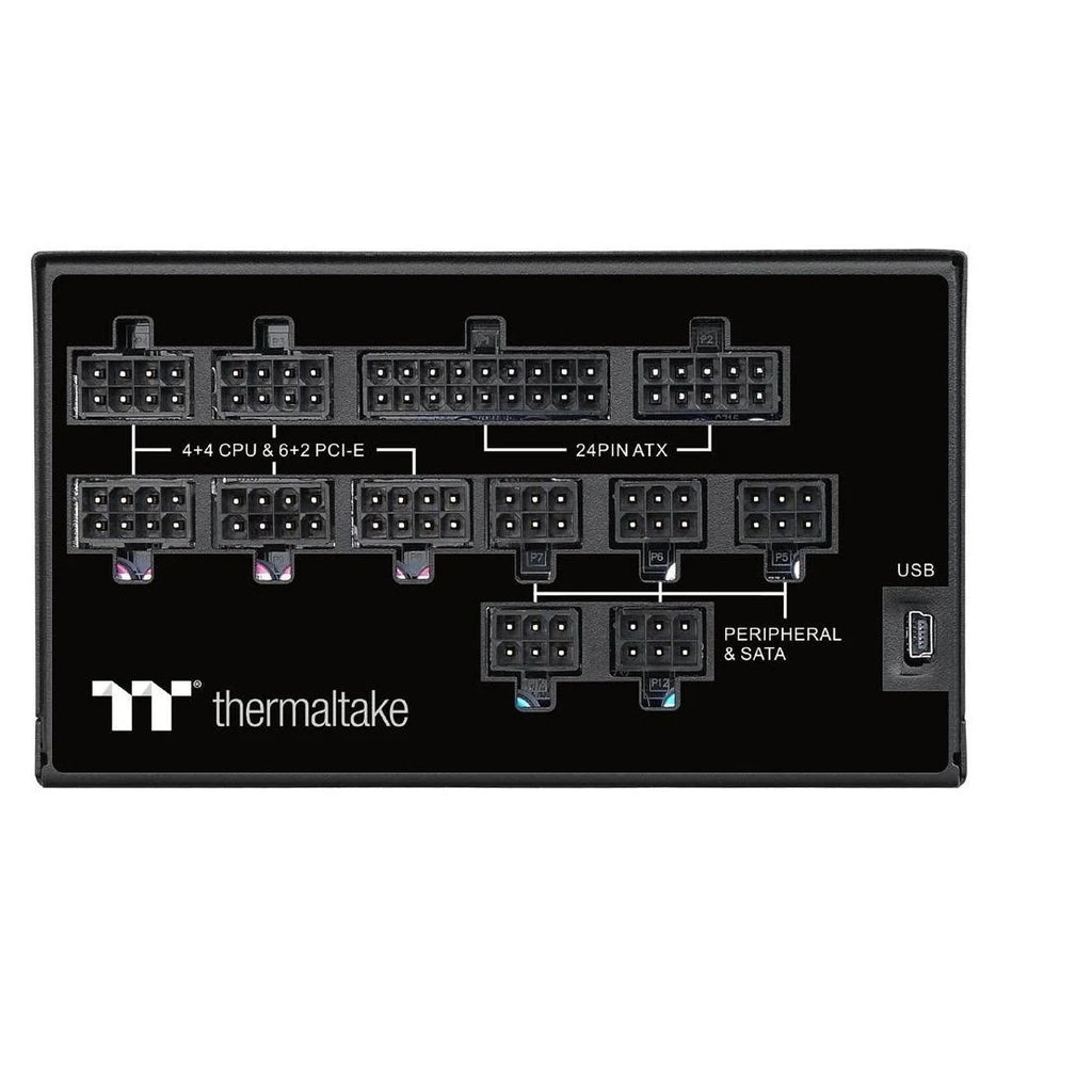 1200W Toughpower iRGB Plus Platinum Power Supply Q3465