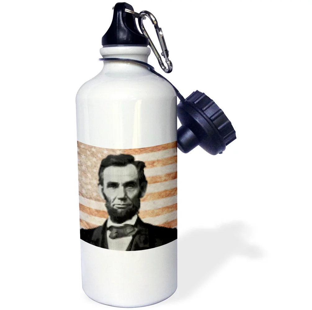 Abraham Lincoln Water Bottle 21oz K784536