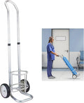 Aluminum Oxygen Tank Cart with 2 Silent Wheels I329