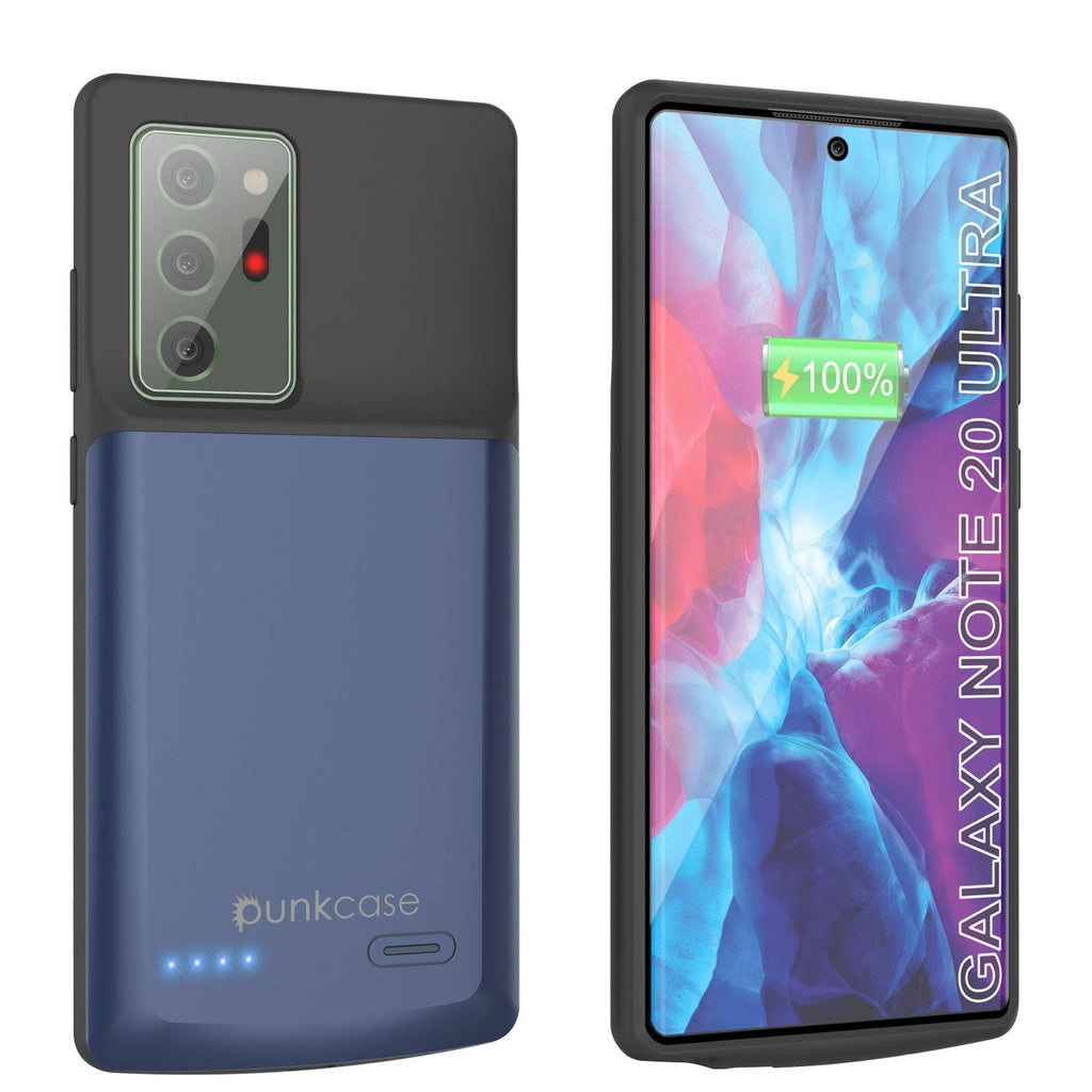 Blue 6000mAh Battery Charger Slim Case R7831