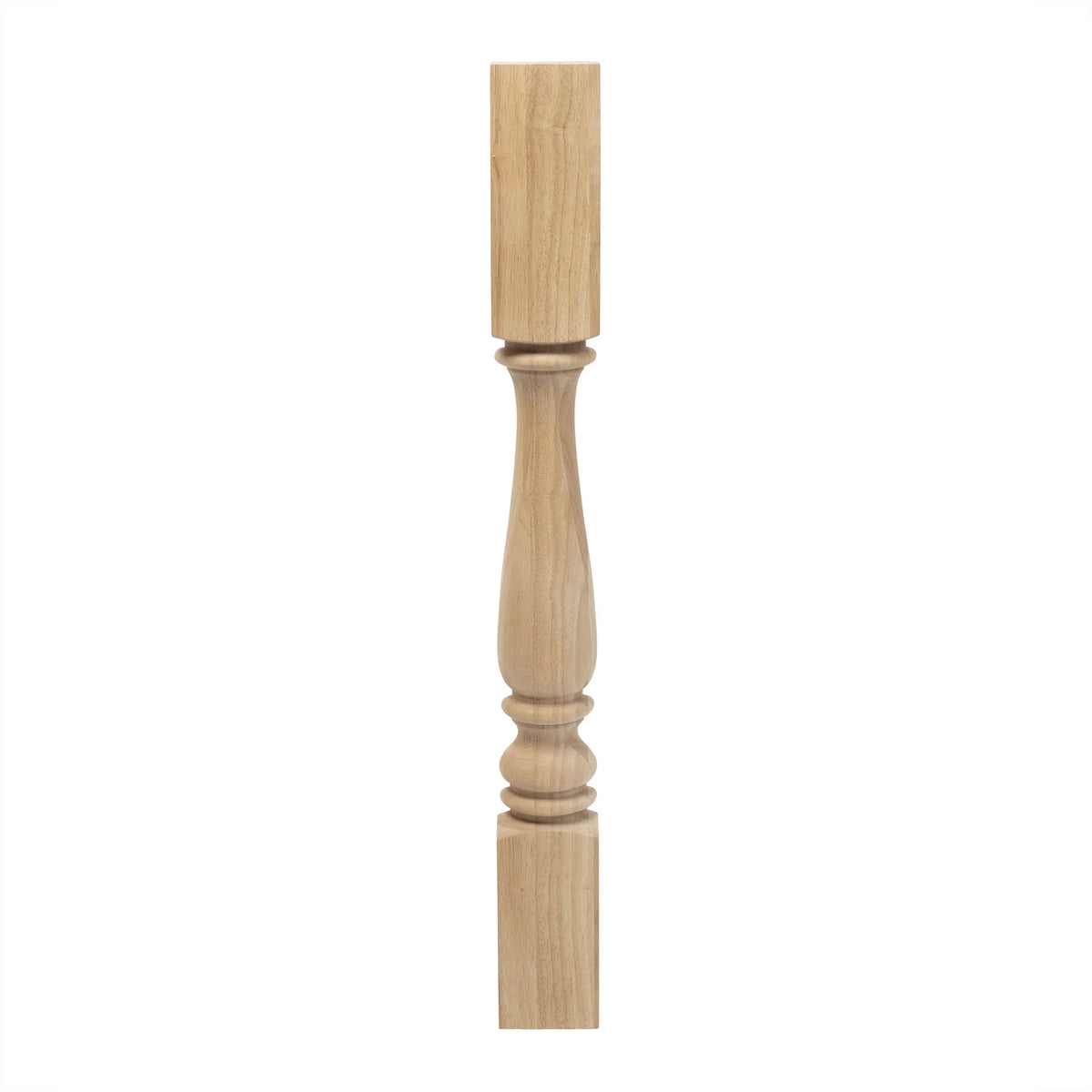 Unfinished Solid Hardwood Half Round Kitchen Island Leg U455333