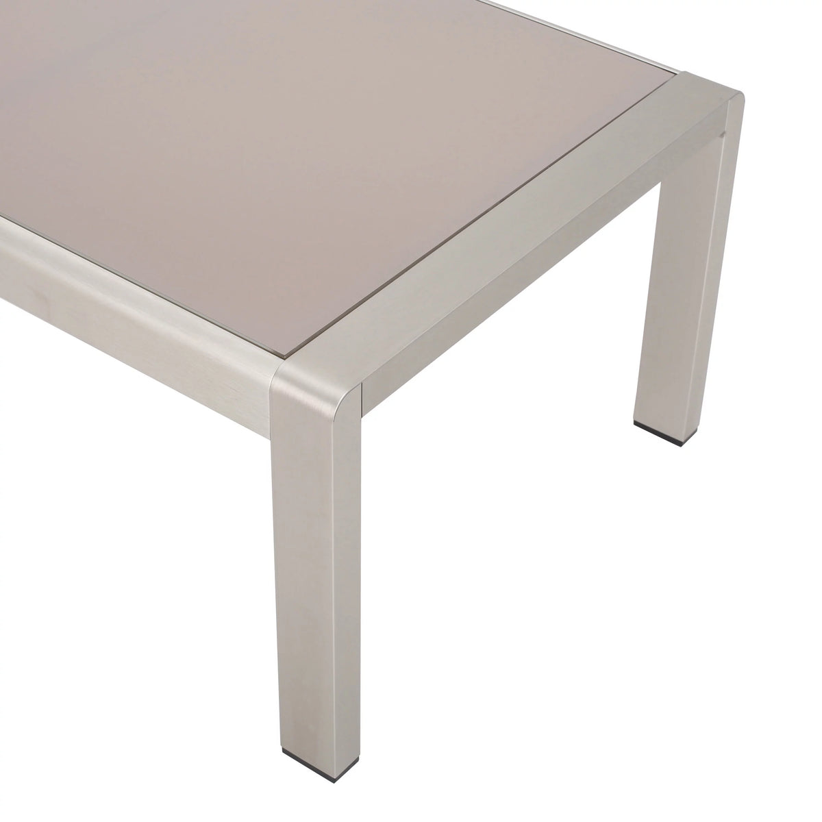 5 Seater Aluminum Sofa Chat Set with 2 Side Tables Q736176
