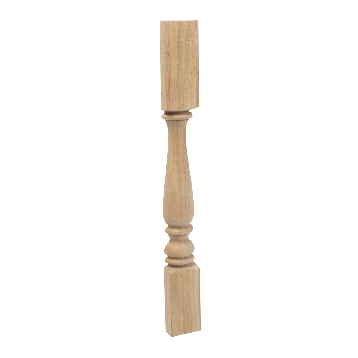 Unfinished Solid Hardwood Half Round Kitchen Island Leg U455333
