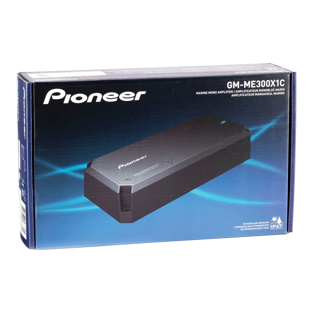 Black Compact Marine Amplifier S83331