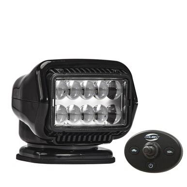 White LED Stryker Searchlight with Wired Dash Remote S8603