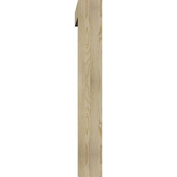 Rough Sawn Douglas Fir Bracket with Offset Brace D2681