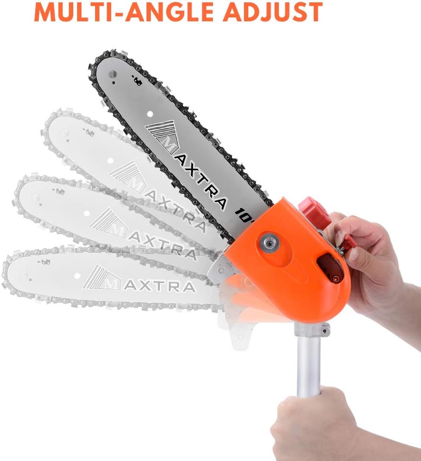 10 inch Gas Cordless Pole Saw with 3.6ft Extension D95885