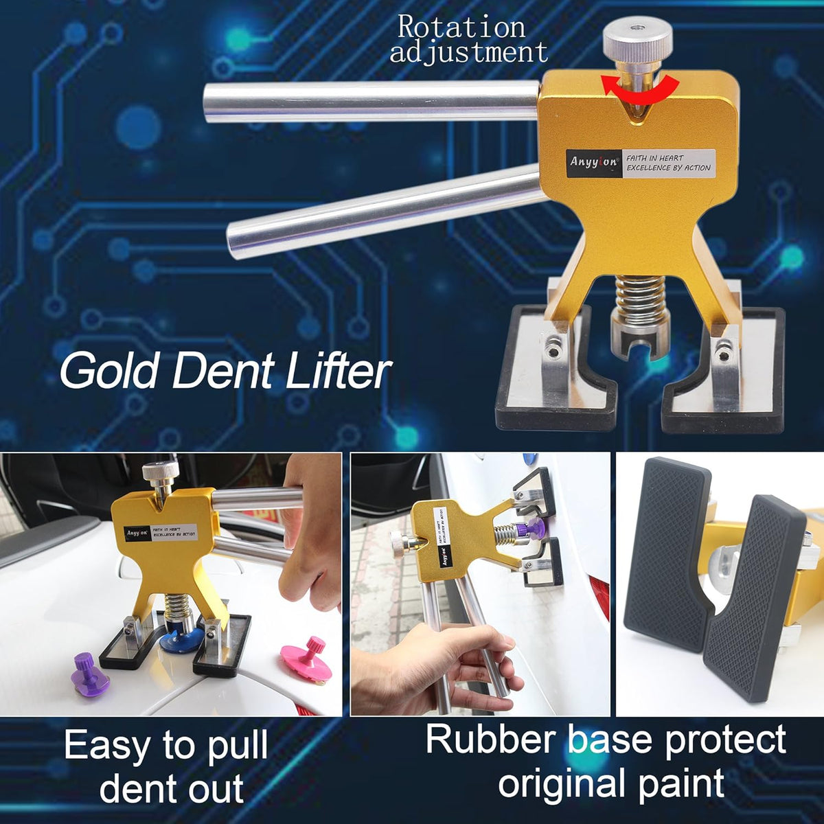 88pcs Paintless Dent Repair Kit Q972