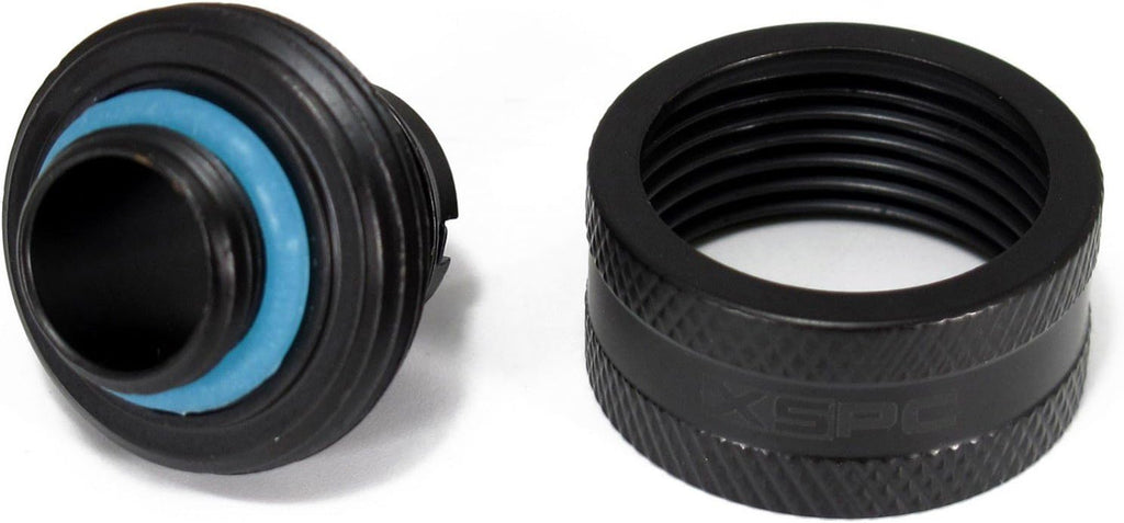 Matte Black Compression Fitting 6-Pack M25665