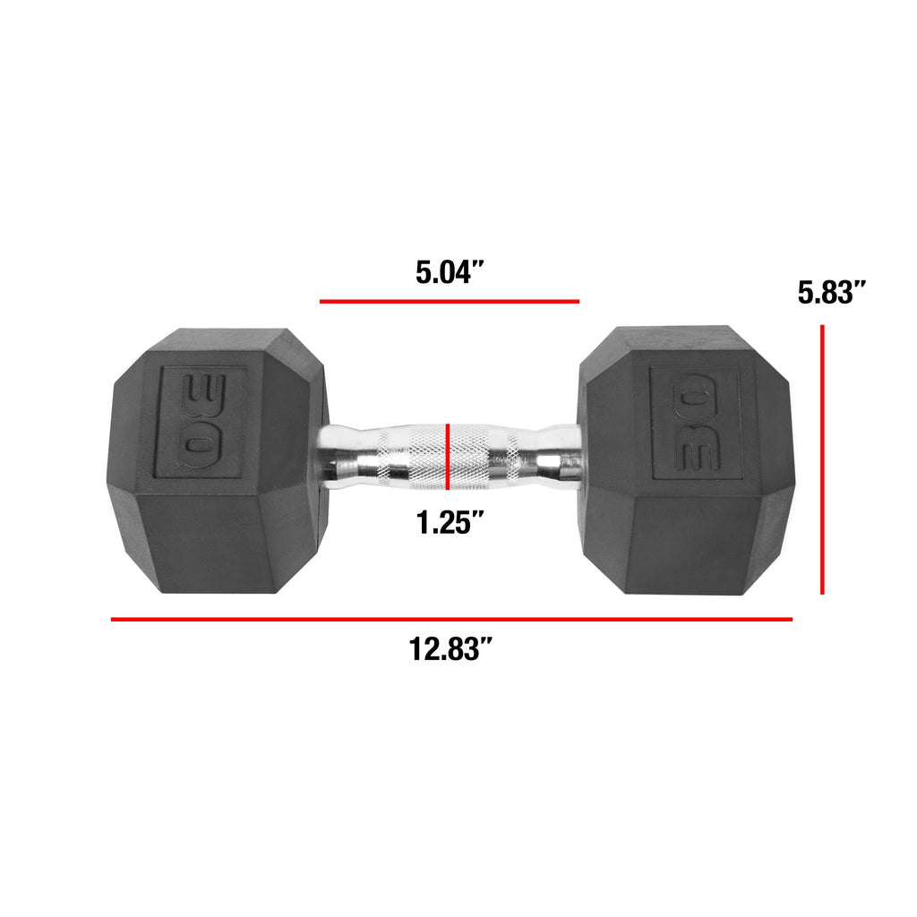 30lb Coated Dumbbell Pair S90196