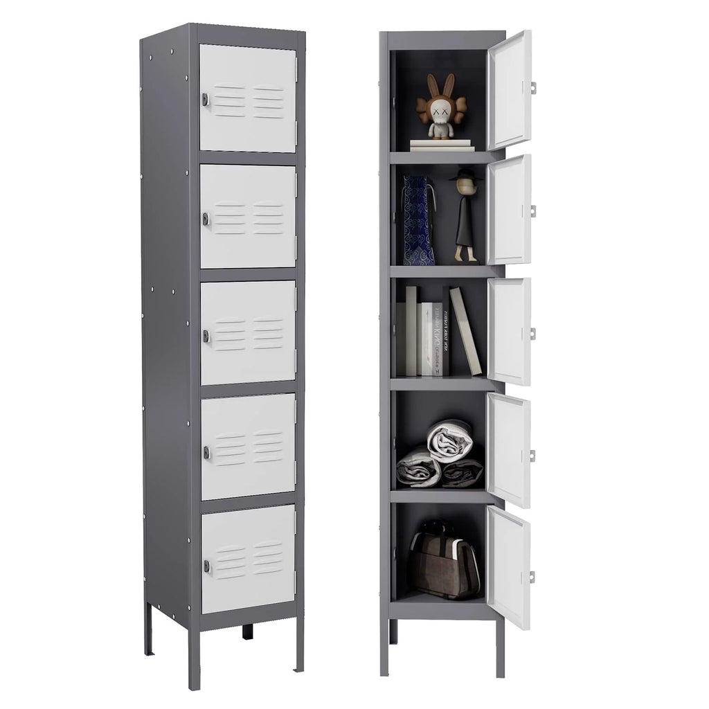 Metal 5 Door Steel Storage Locker N41670