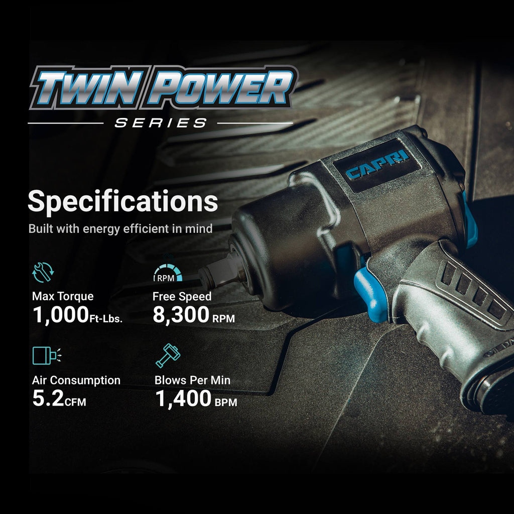 1/2 in. Twin Power Air Impact Wrench T94858