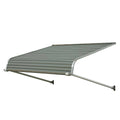 4 ft. Aluminum Door Canopy Awning in Gray D82963